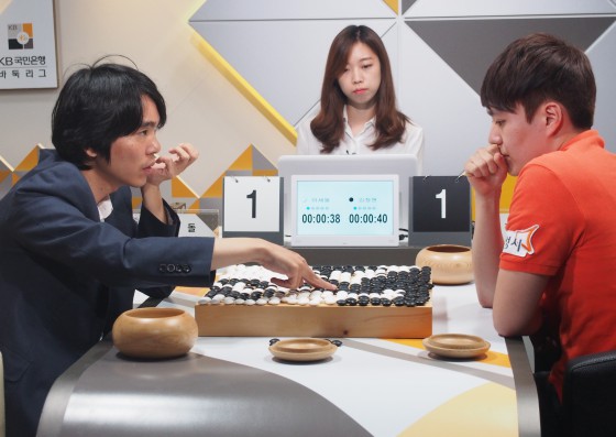 389수 혈투의 끝. 김정현, 이세돌 꺾었다