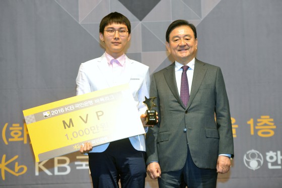 박정환, 3년 연속 KB리그 MVP